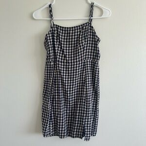 checkered dress